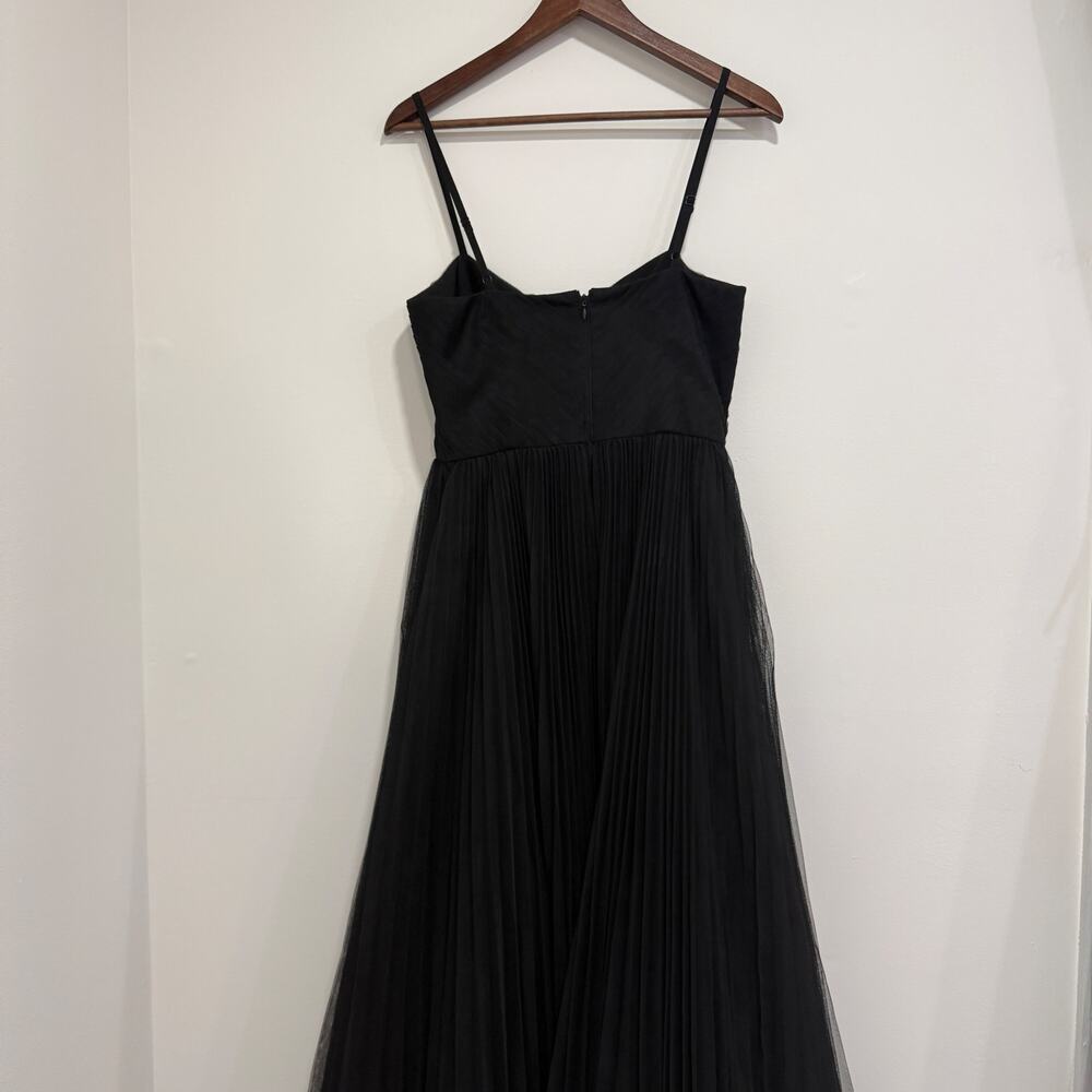 NEW Hutch Virginia Sleeveless Sweetheart A-Line Maxi Dress Black Size 2 - Picture 6 of 8
